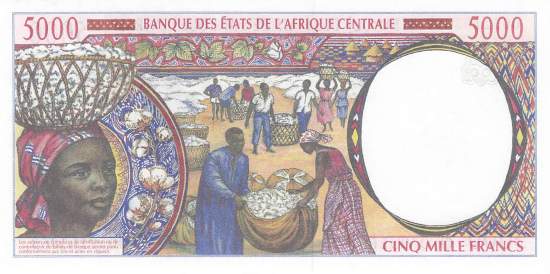 5000 Francs 2000 p.504Nf